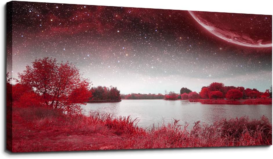 MHARTK66 Wall Decor For Living Room Large Canvas Wall Art For Bedroom Modern Office Pictures Wall Artwork Blue Sun Beach Grass Ocean Landscape Paintings Canvas Art Prints Home Decorations